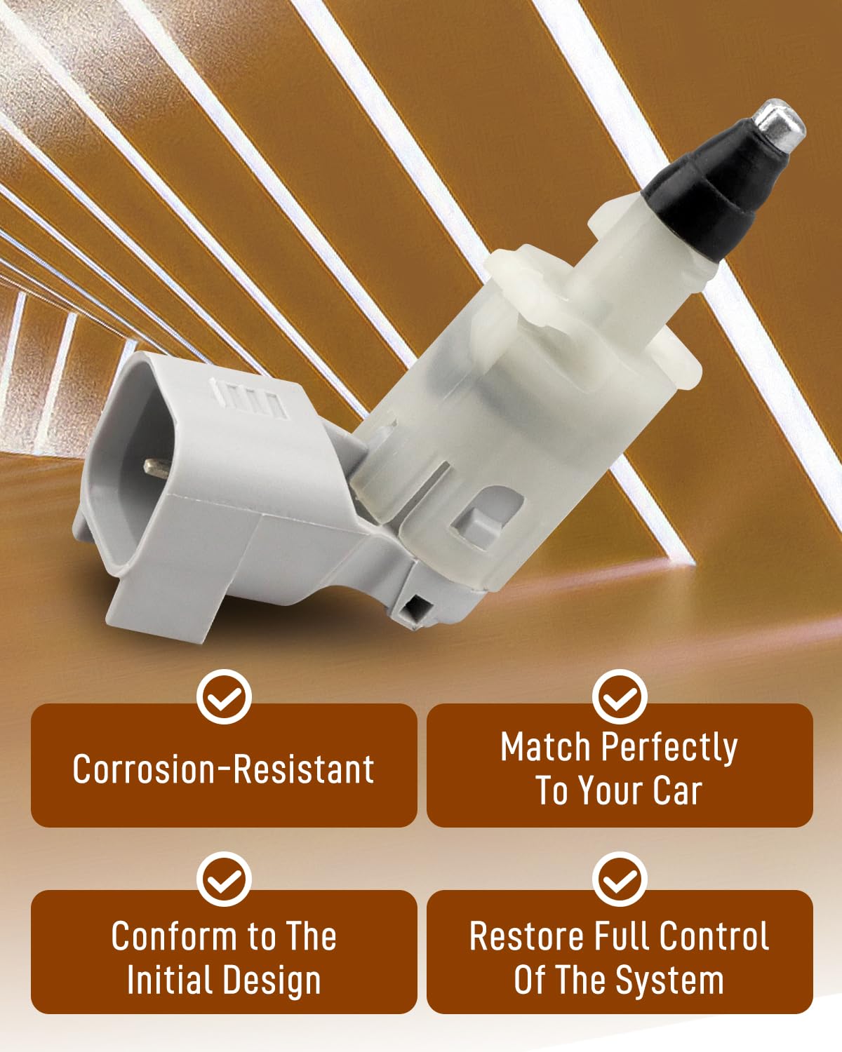 Door Ajar Warning Switch 3F2Z13713AA Fit for Ford Xpedition F150 F250 F350 F450 F550 Etc, Fit for Lincoln Mark Navigator, Fit for Mercury, Left Door Jamb Switch Sensor