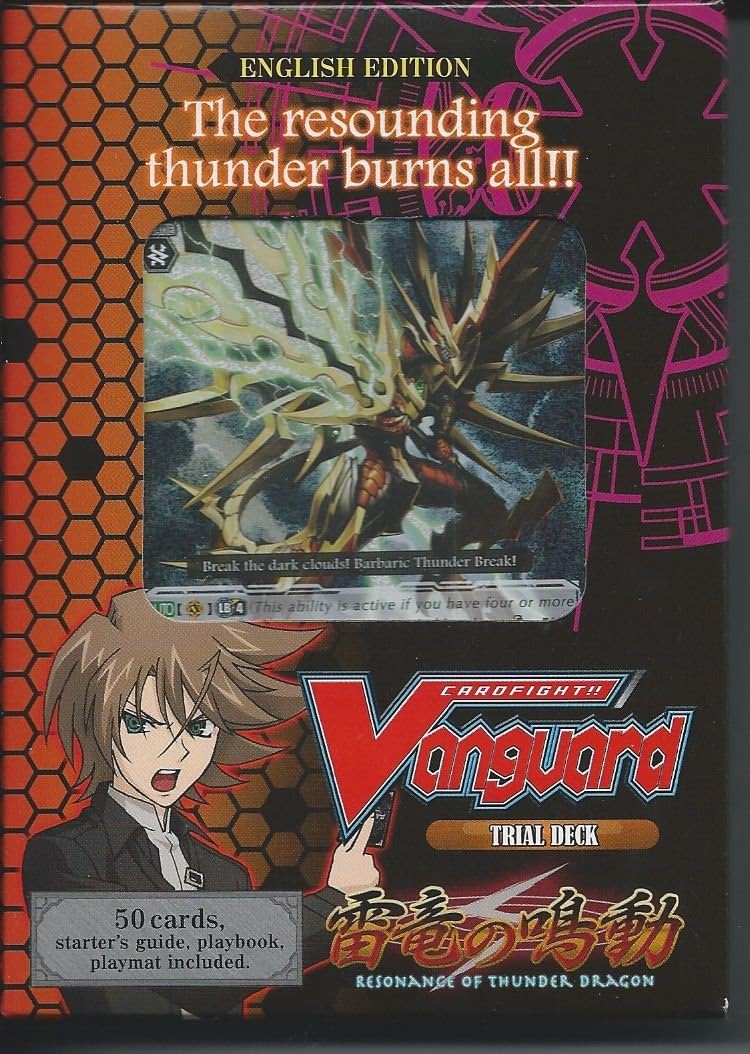 Bushiroad Cardfight Vanguard Cards - Trial Deck - RESONANCE OF THUNDER DRAGON (English Edition)