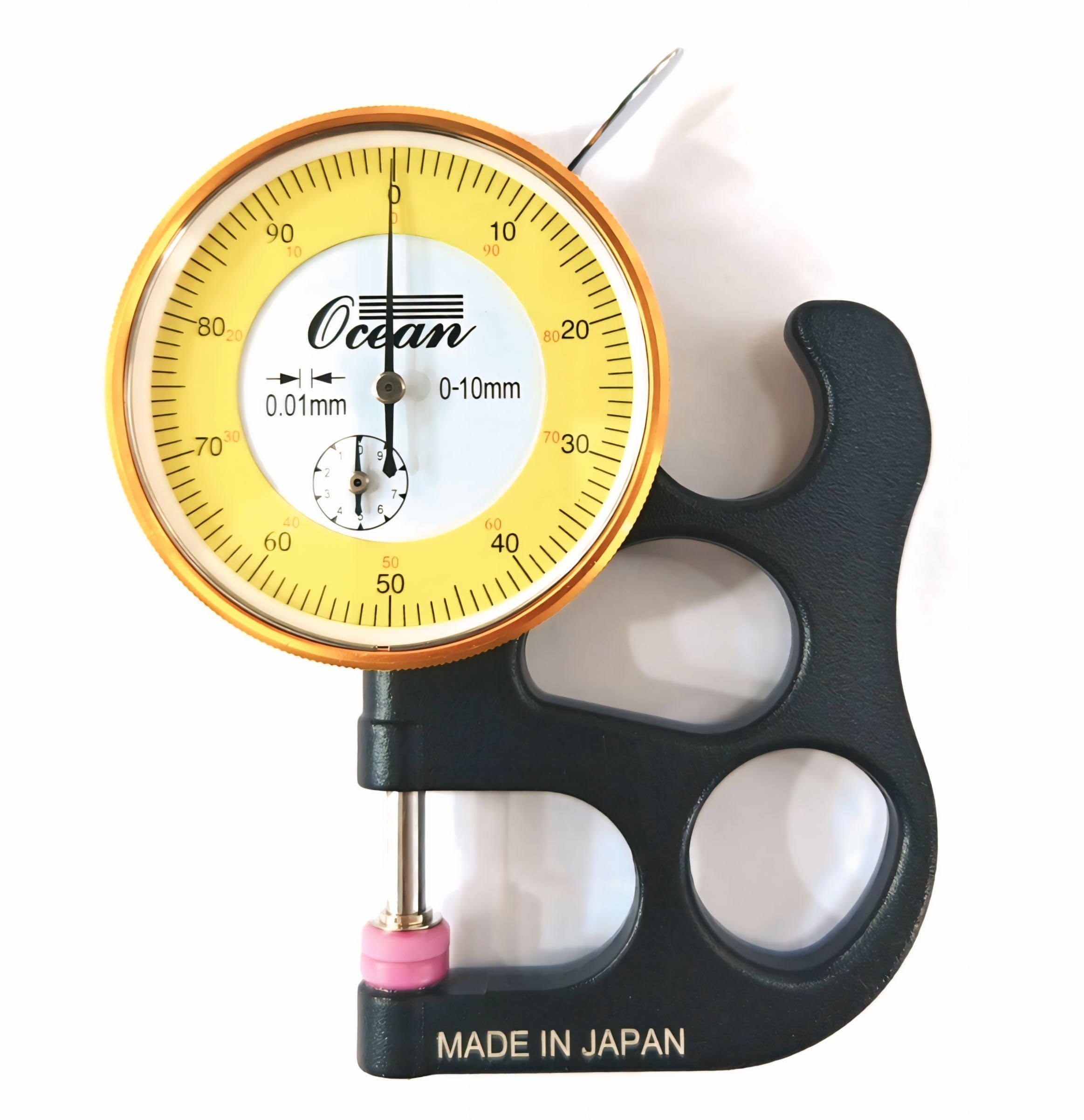 OCEAN DIAL Thickness Gauge Range: 0 to 10MM, Least Count: 0.01MM (10 MICRONS)-image-40
