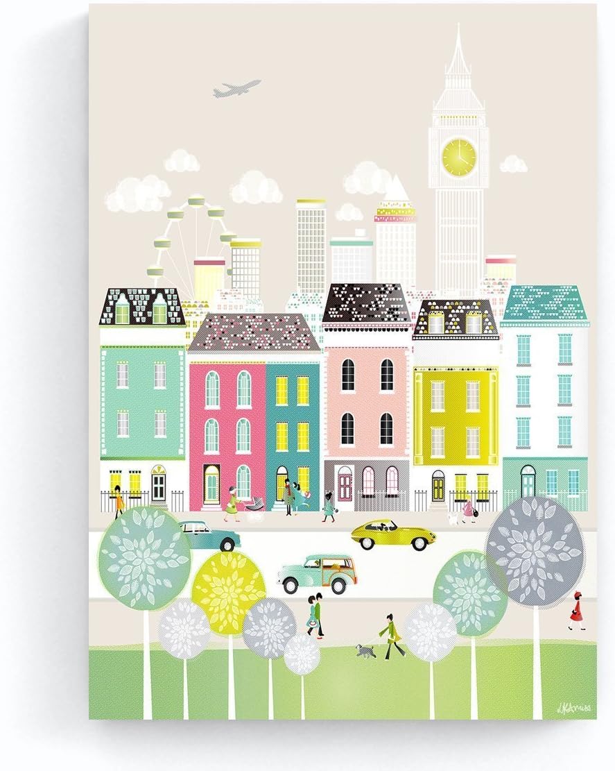 London Canvas Wall Art Print, Big Ben, Framed and Mounted Canvas