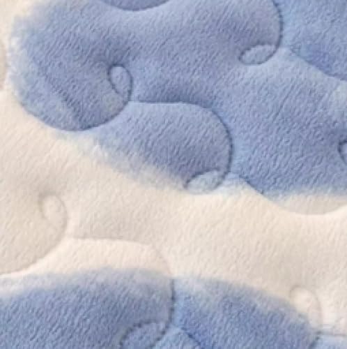 Miniatura 6 de Sábana bajera ajustable tamaño Queen, sábanas de franela gruesa cálida para invierno, con estampado de dibujos animados para niños, protector de