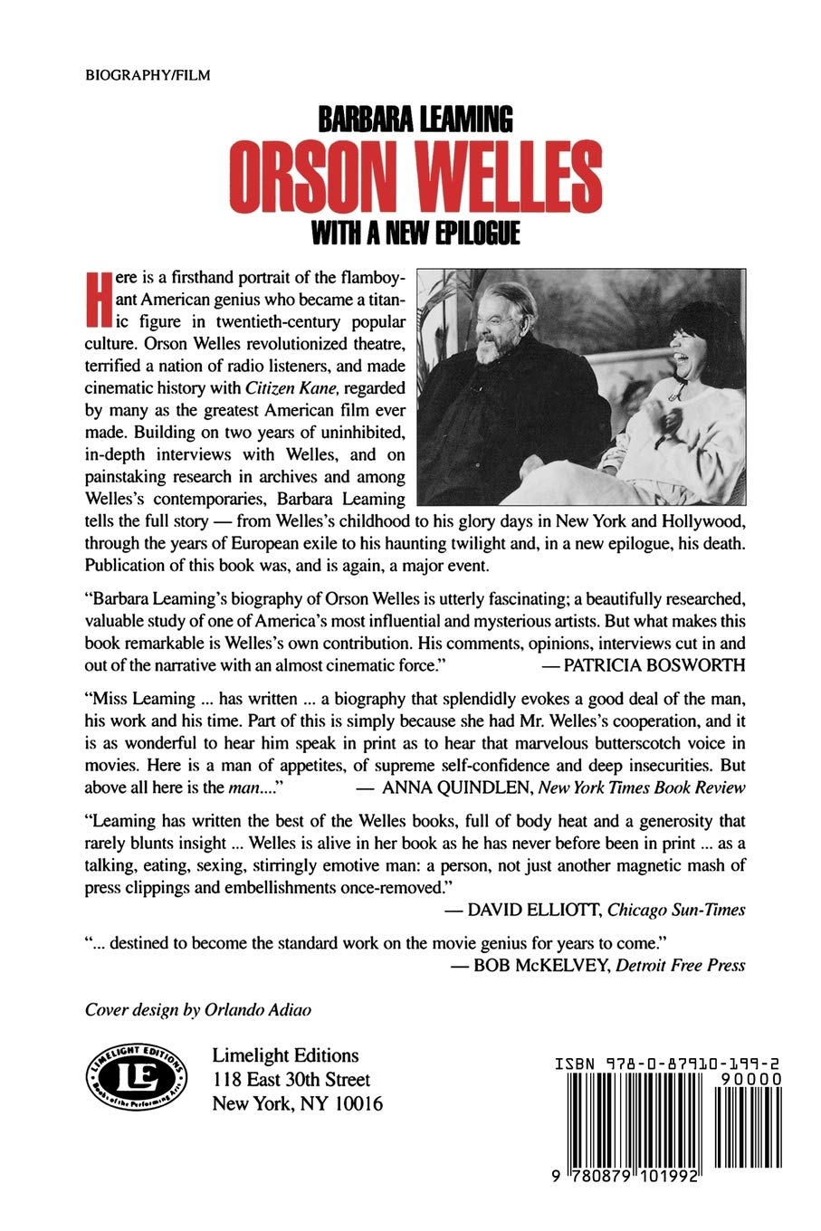 Orson Welles: A Biography