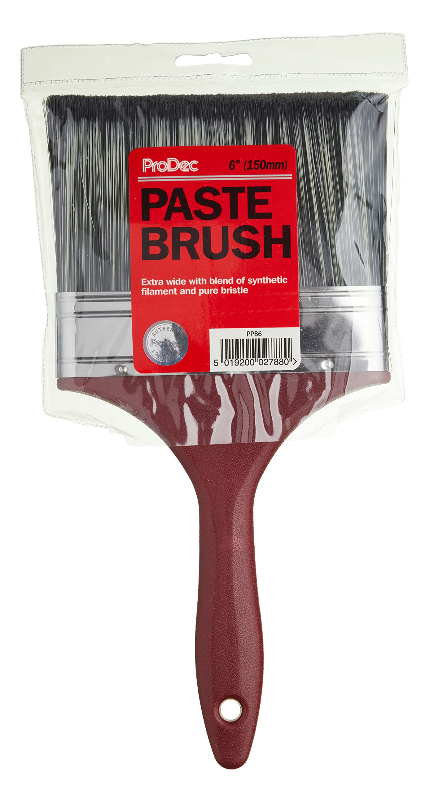 ProDec 6 inch High Capacity Paste Brush for Rapidly Applying Wallpaper Paste to Paper, Vinyl, Lining Paper, Anaglypta - Image 2