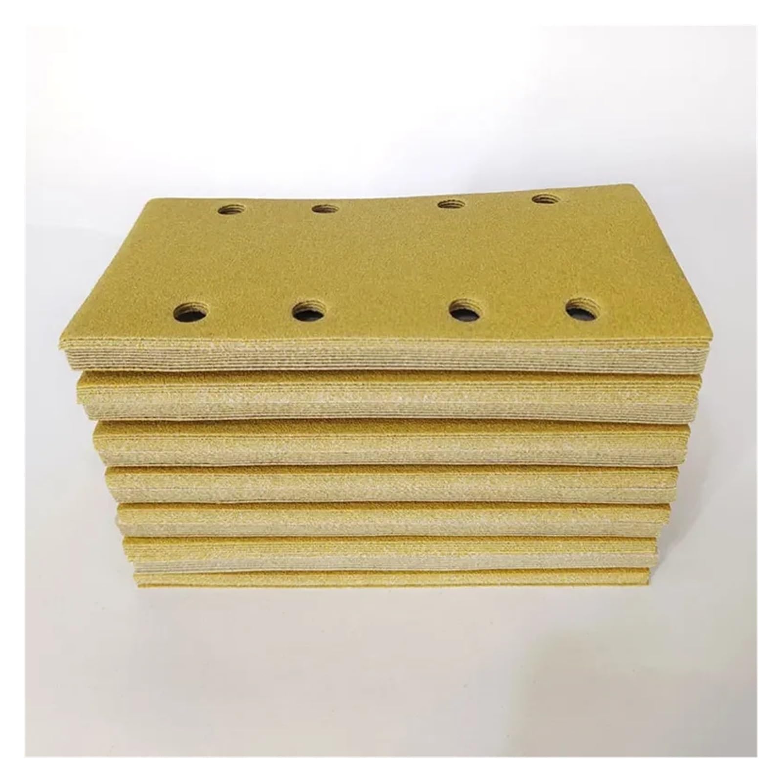 Carta abrasiva, Levigatrice for velluto con retro floccato autoadesivo a 8 fori da 95/180 mm
