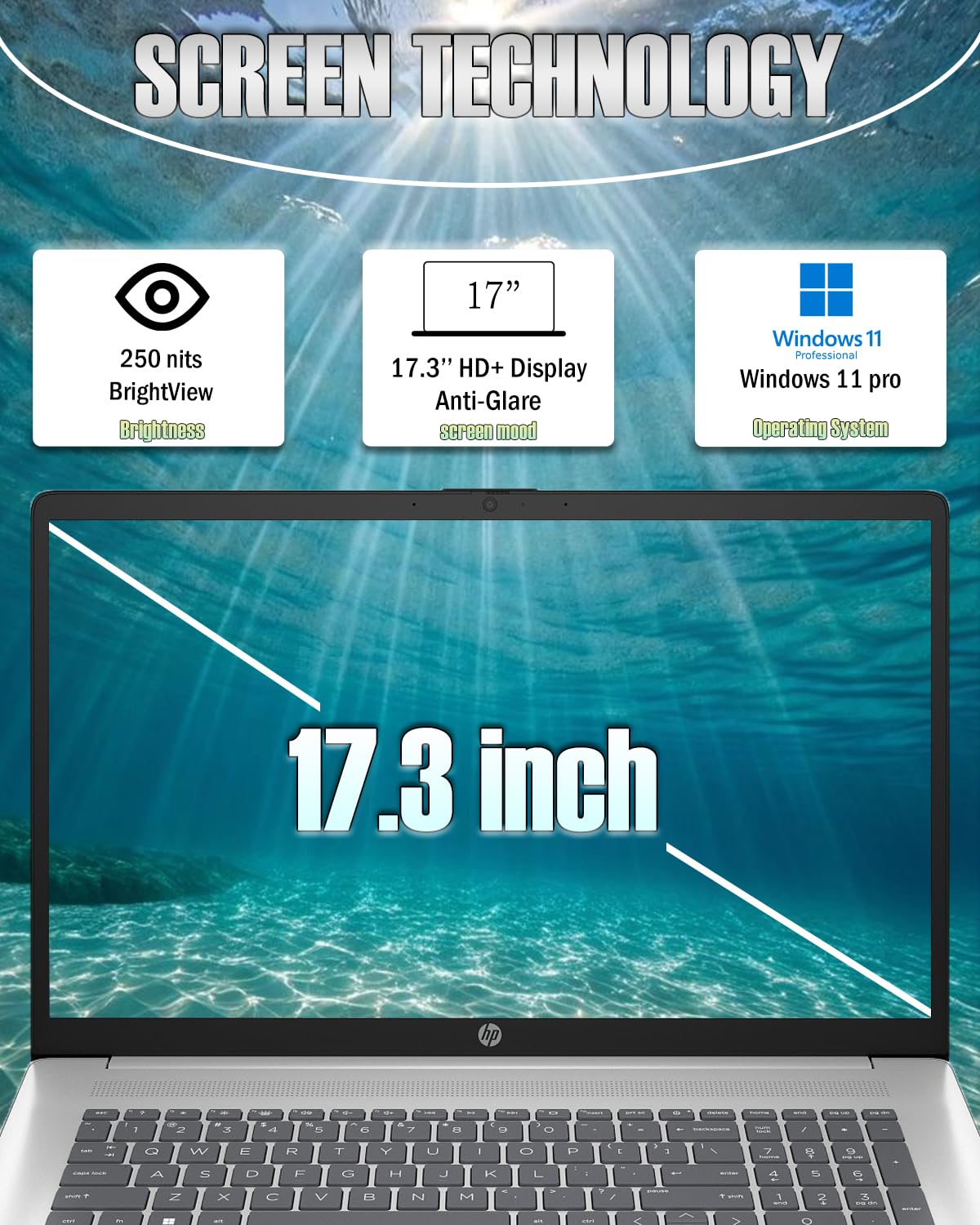 【未使用】HP 17.3インチノートパソコン Amazon.co.jp: HP 17 ノートパソコン 17.3インチ FHDディスプレイ