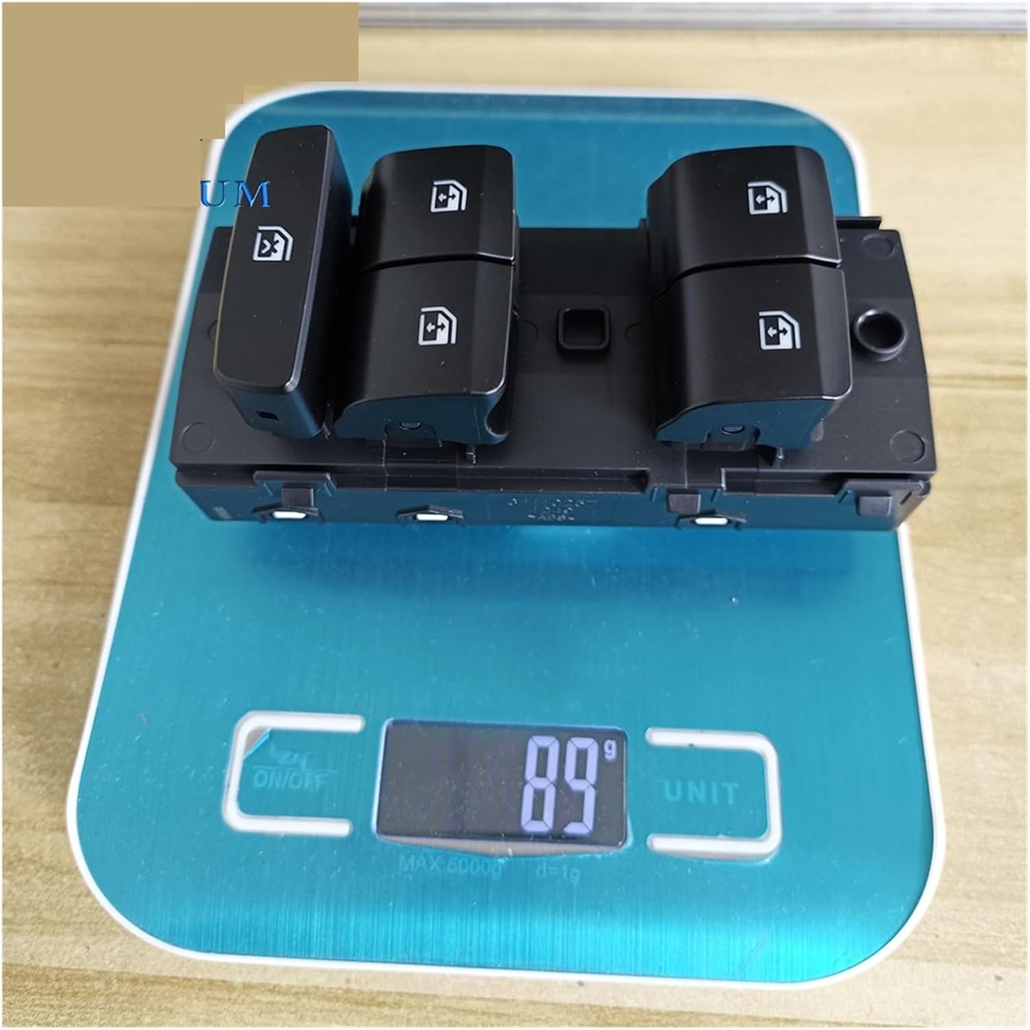 93571-R14104X 93571-R1410 Compatible with Hyundai HB20 2019 2020 2021 2022 2023 2024 Electric Power Window Control Switch Lifter Button