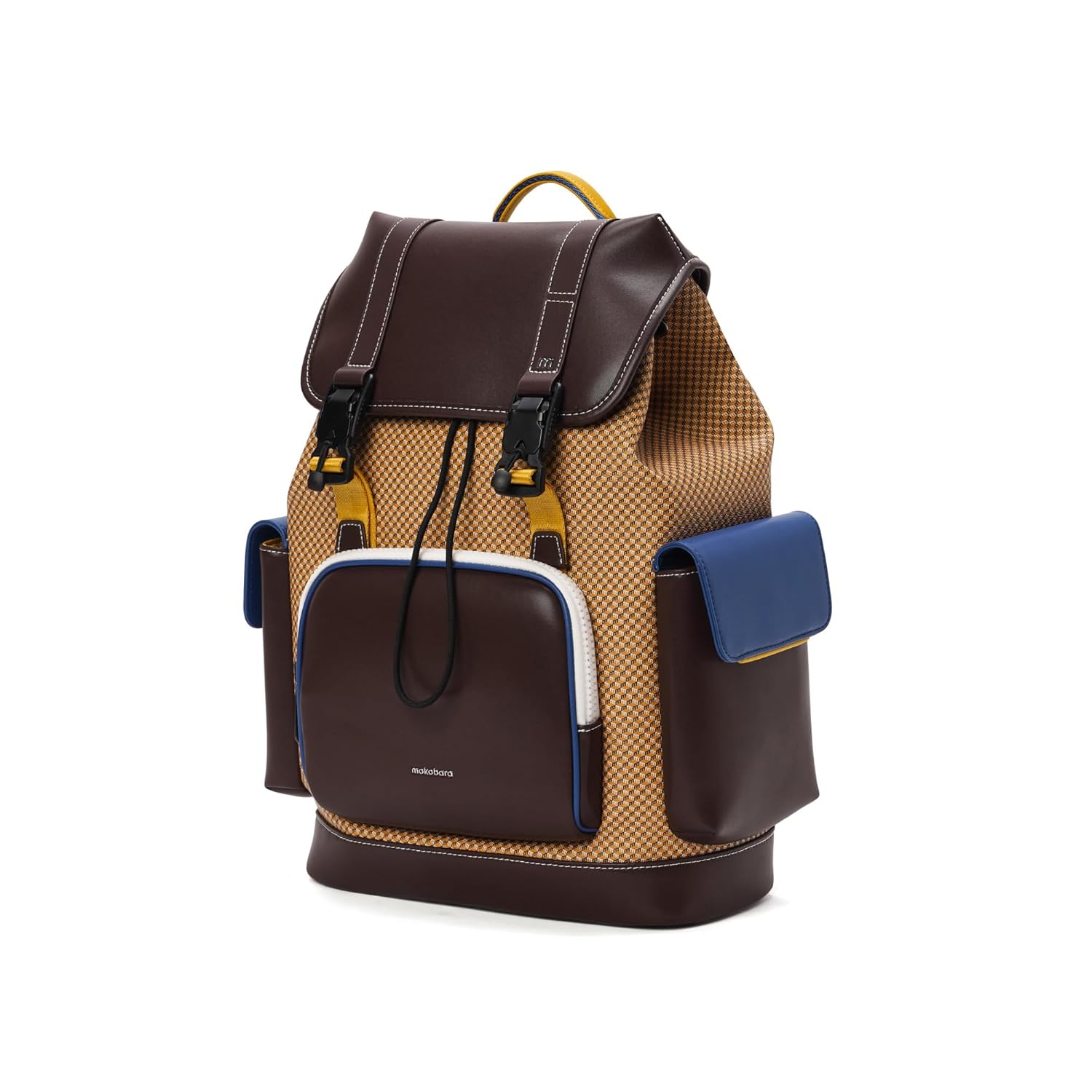 MOKOBARA Teriyaki |15.6 Inch Laptop 4 Compartment,19.5L Capacity|Signature Coated Canvas & Vegan Leather Trims,Water-Resistant,Lightweight|Padded Back Panel Backpack (Tofu) MOKOBARA Teriyaki |15.6 Inch Laptop 4 Compartment,19.5L Capacity|Signature Coated Canvas & Vegan Leather Trims,Water-Resistant,Lightweight|Padded Back Panel Backpack (Tofu)