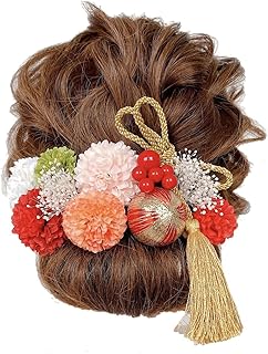 Amazon Co Jp 成人式 髪飾り 赤
