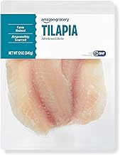 Amazon Grocery, Skinless Tilapia Fillets, 12 Oz (Previously Fresh Brand, Packaging May Vary)