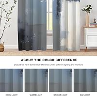 Vista 808 de Cenefas de cocina modernas con patrón de cobre marrón dorado para ventanas, cenefas opacas abstractas de marcas de arañazos y cortinas opacas