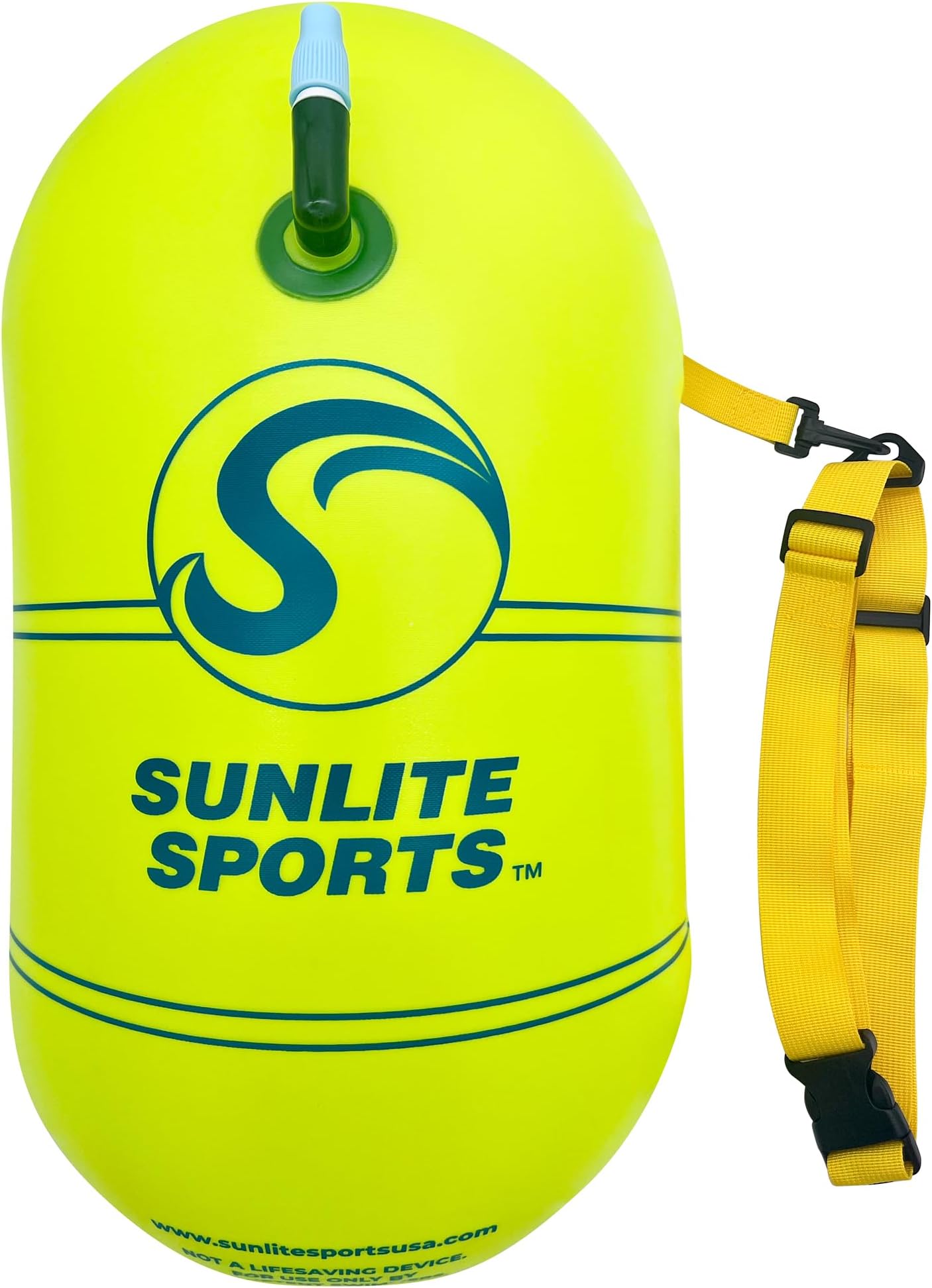 - Sunlite Sports Swim Buoy Premium Quality, Highly Visible Waterproof Safety Marine Float Training for Open Water Swimming, for Swimmers, Triatheletes, Kayakers, Snorkelers, Throwable Flotation Device for Adults