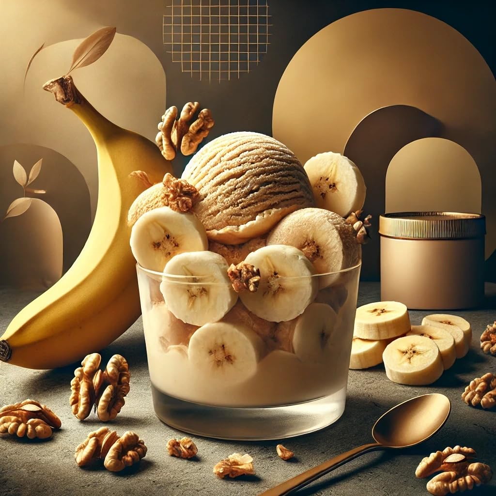 Banan orzech włoski lody aromat koncentrat – Wegański – Sasami – 100ml