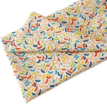 Cotton Fabric by The Yard for Sewing and Crafting, 36 x 43 inches
