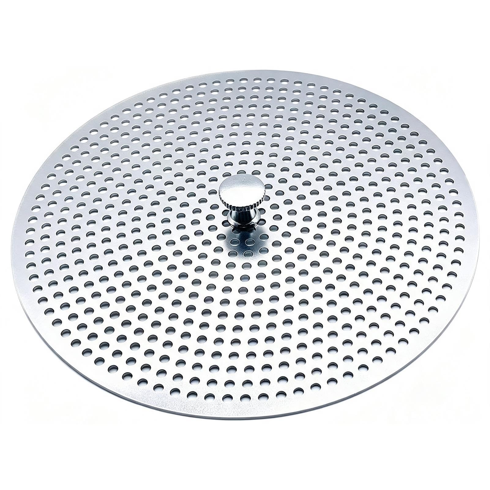 Shower Stall Drain Protector with Handle, Round Strainer Replacement