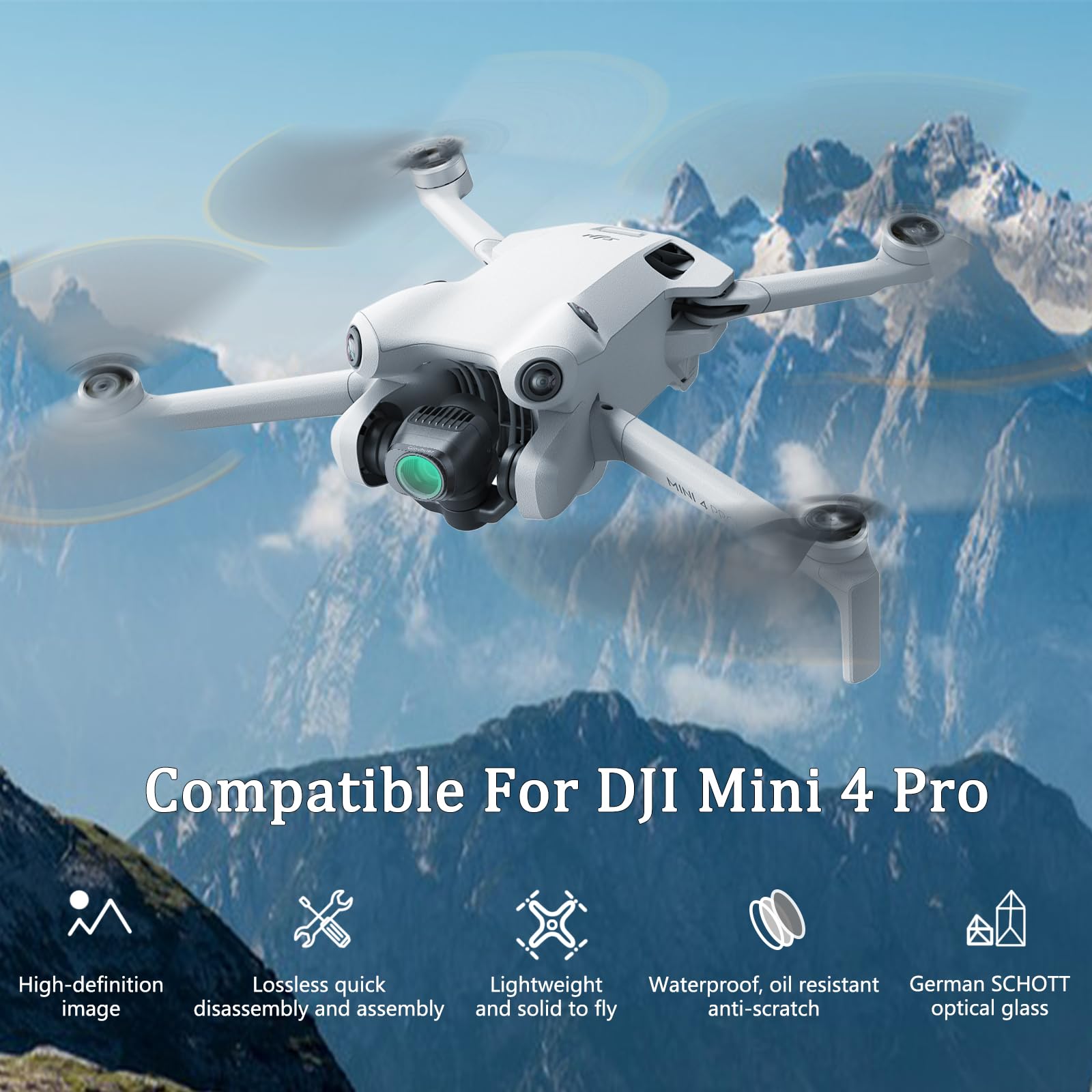 Dji Mini Polarpro Drone Mini Pro Nd Filter ND Filter Set For DJI