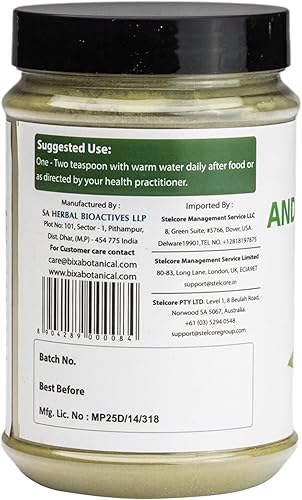Miniatura 10 de bixa BOTANICAL Extracto de Andrographis 20% Andrografólido 60 cápsulas vegetales (450 mg)  Tónico hepático natural (extracto de calmanta)