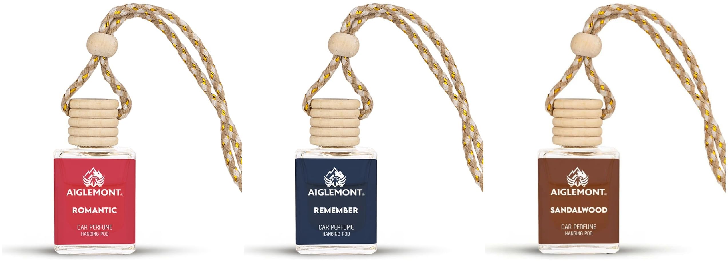 Car Perfumes combos | Romantic, Royal Remember& Sandalwood| Combo of 3 | 10 ml Each-image-32
