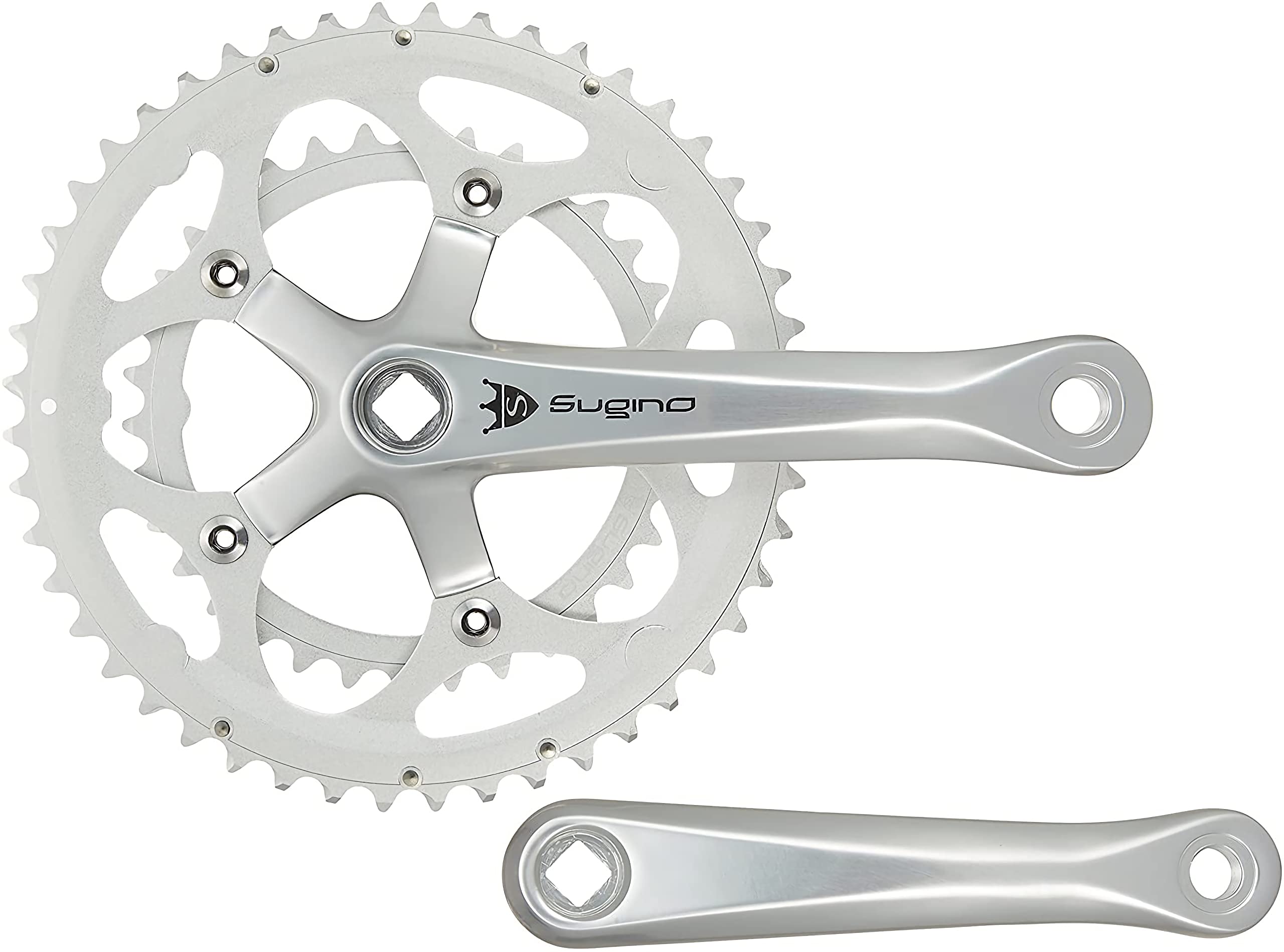 【新品】スギノ XD3BX-701D クランクセット BB付 48-36T Amazon | Sugino(スギノ) XD3BX 701D 48x36(HA) 165mm(AA) W/CBB F110