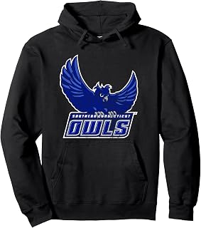Southern Connecticut State Owls Distressed Primary Pullover Hoodie