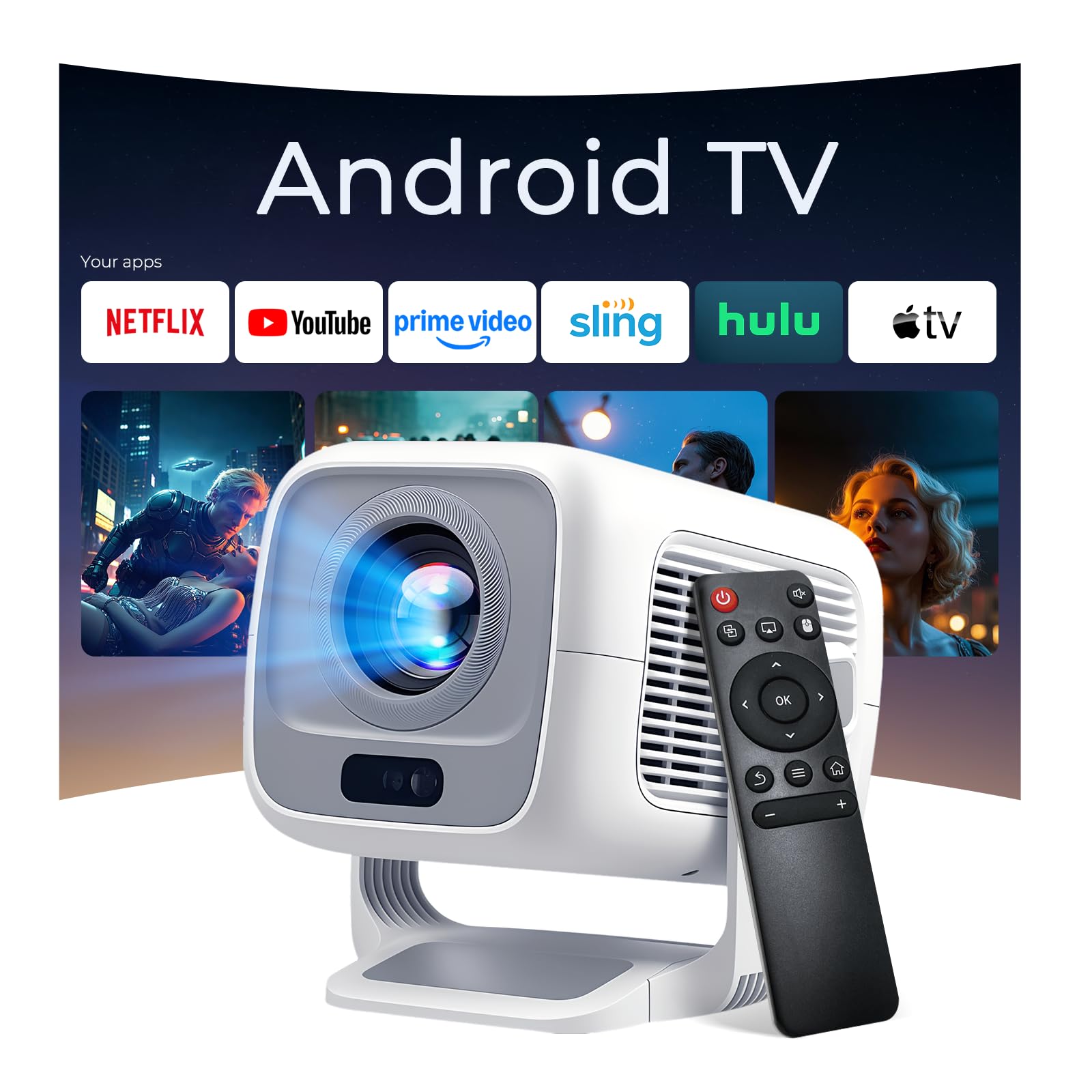 LYNCAST X3 Smart Projector