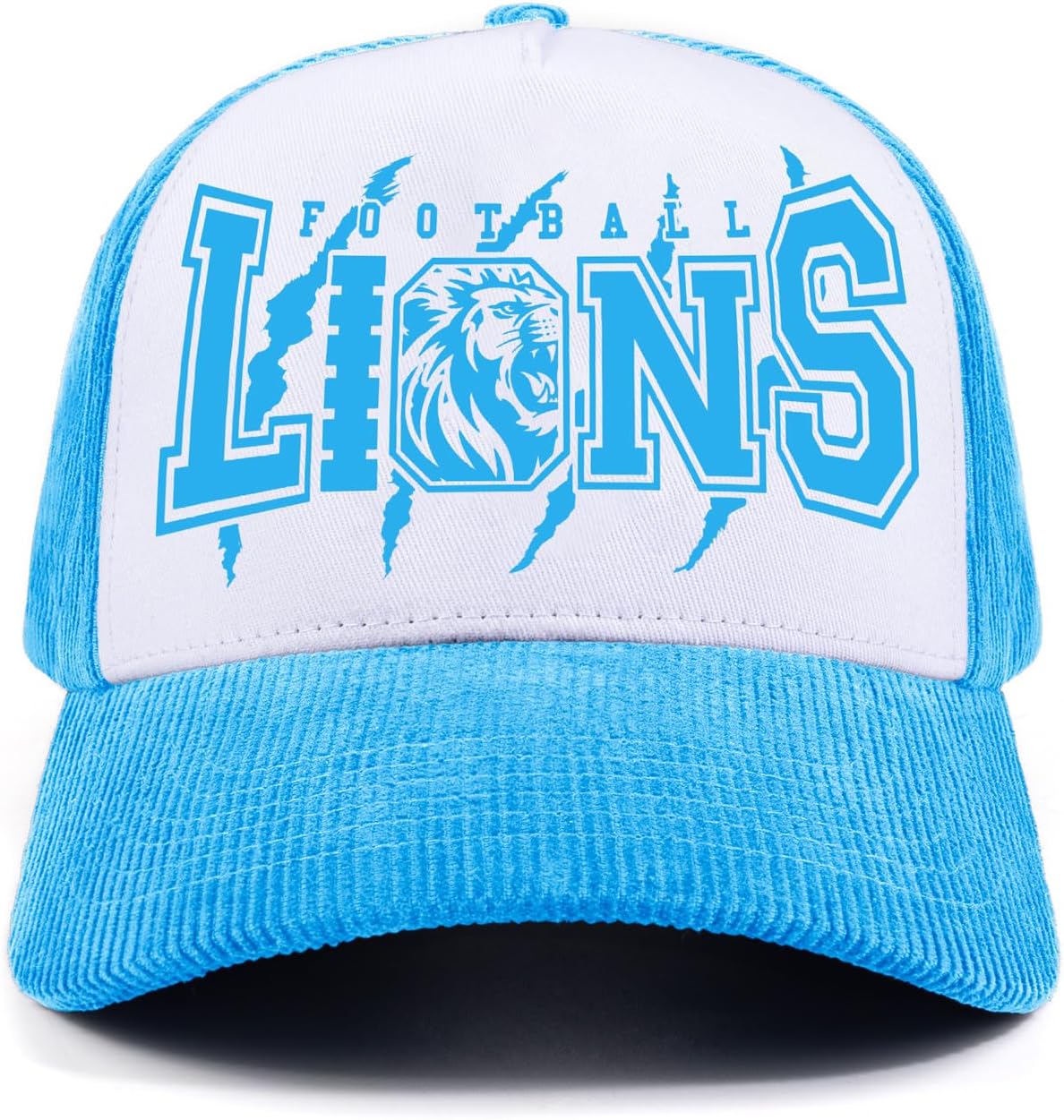 Football Fans Baseball Cap, Adjustable Embroidered Dad Hat for Men and Women, Classic Soft Top Cotton Cap for Sports Games