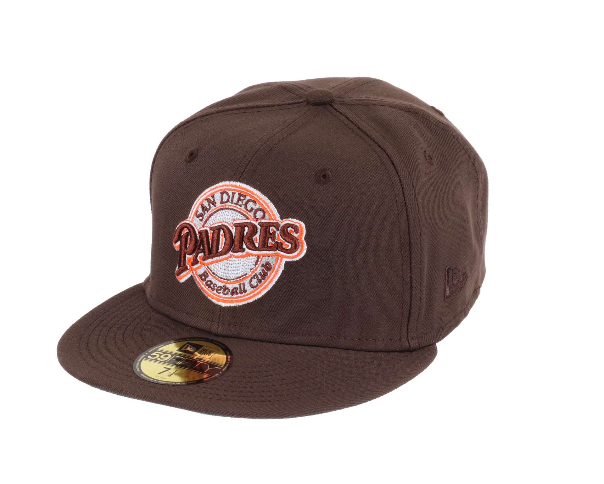 New Era San Diego Padres Baseball Club Walnut MLB 59Fifty Basecap