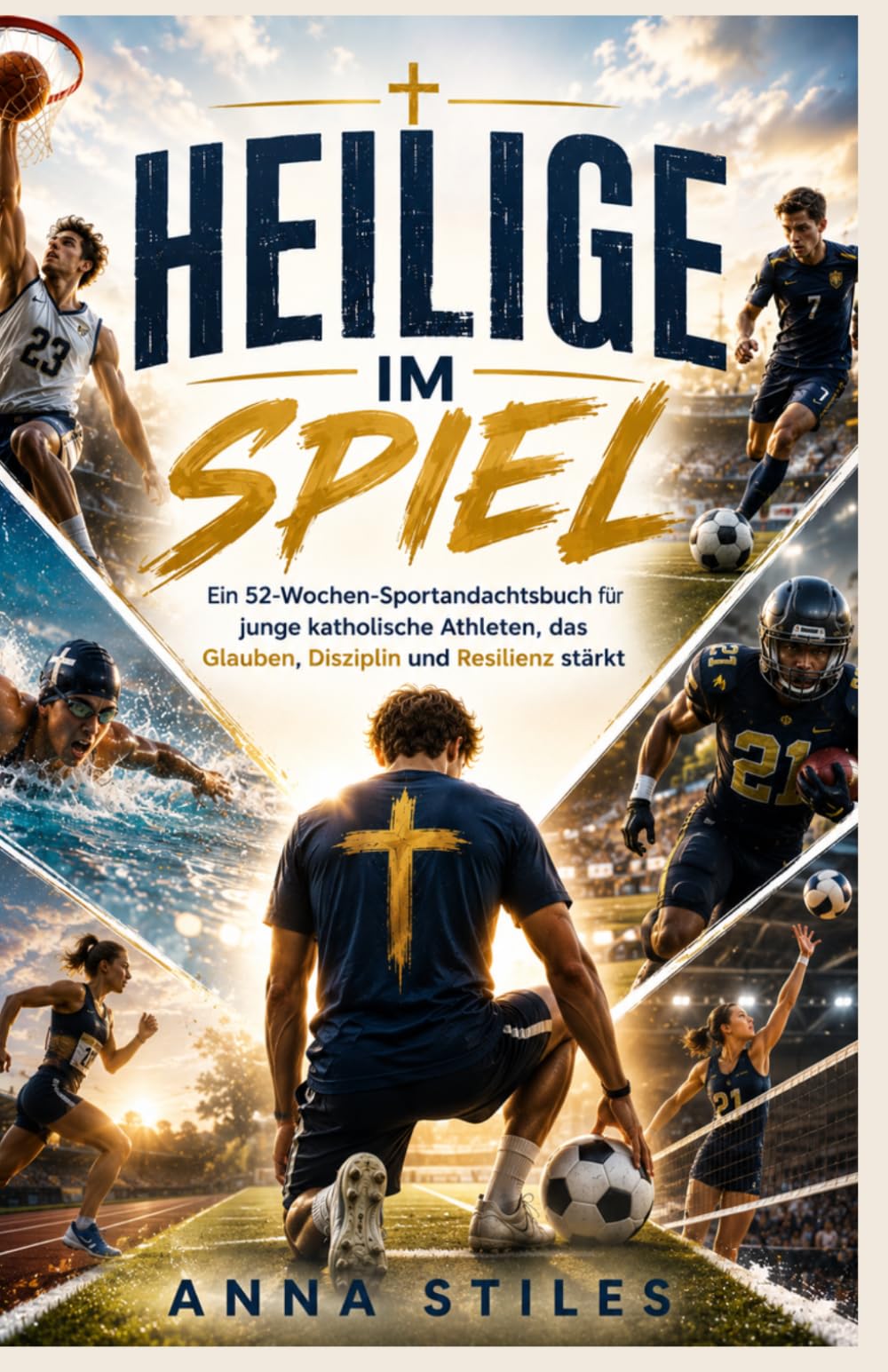 Heilige im Spiel: Ein 52-Wochen-Sportandachtsbuch für junge katholische Athleten, das Glauben, Disziplin und Resilienz stärkt