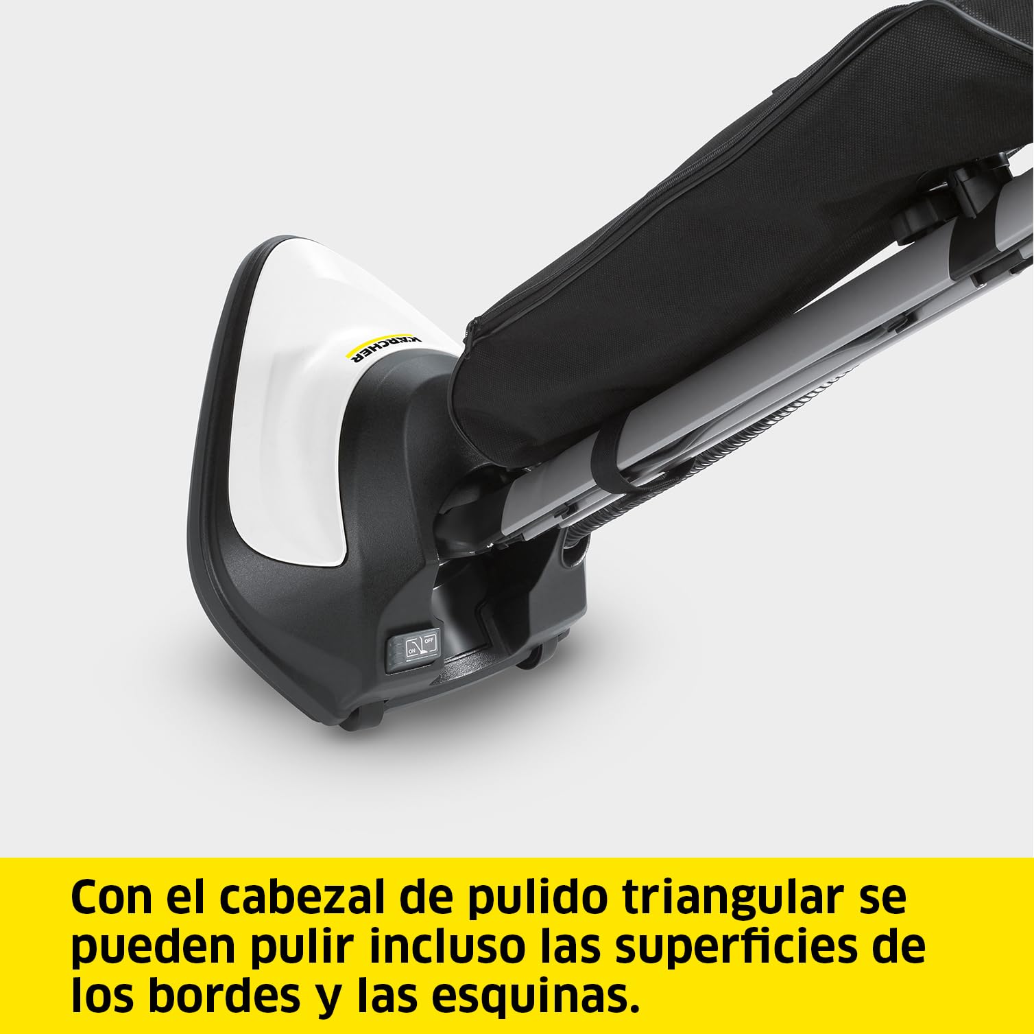 Kärcher Pulidora de suelos FP 303, pulidora de suelos con función de aspiración para pulir suelos duros, velocidad: 1000 rpm, potencia: 600 W, ancho: 29 cm, con cepillos de esponja y bolsa de filtro