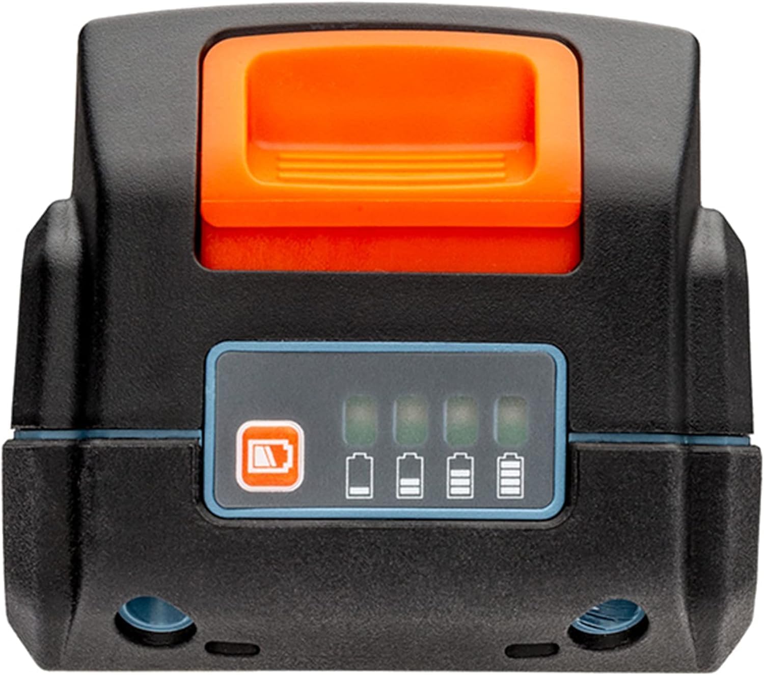 SENIX 20 Volt Max* 5.0 Ah Lithium-ion Battery Only for 20V Lawn Mower,Snow Blower,Snow Shovel, Cordless Leaf Blower, Chainsaw,Power Tools, Fade-Free, Battery Indicator Lights, 2 Pcs