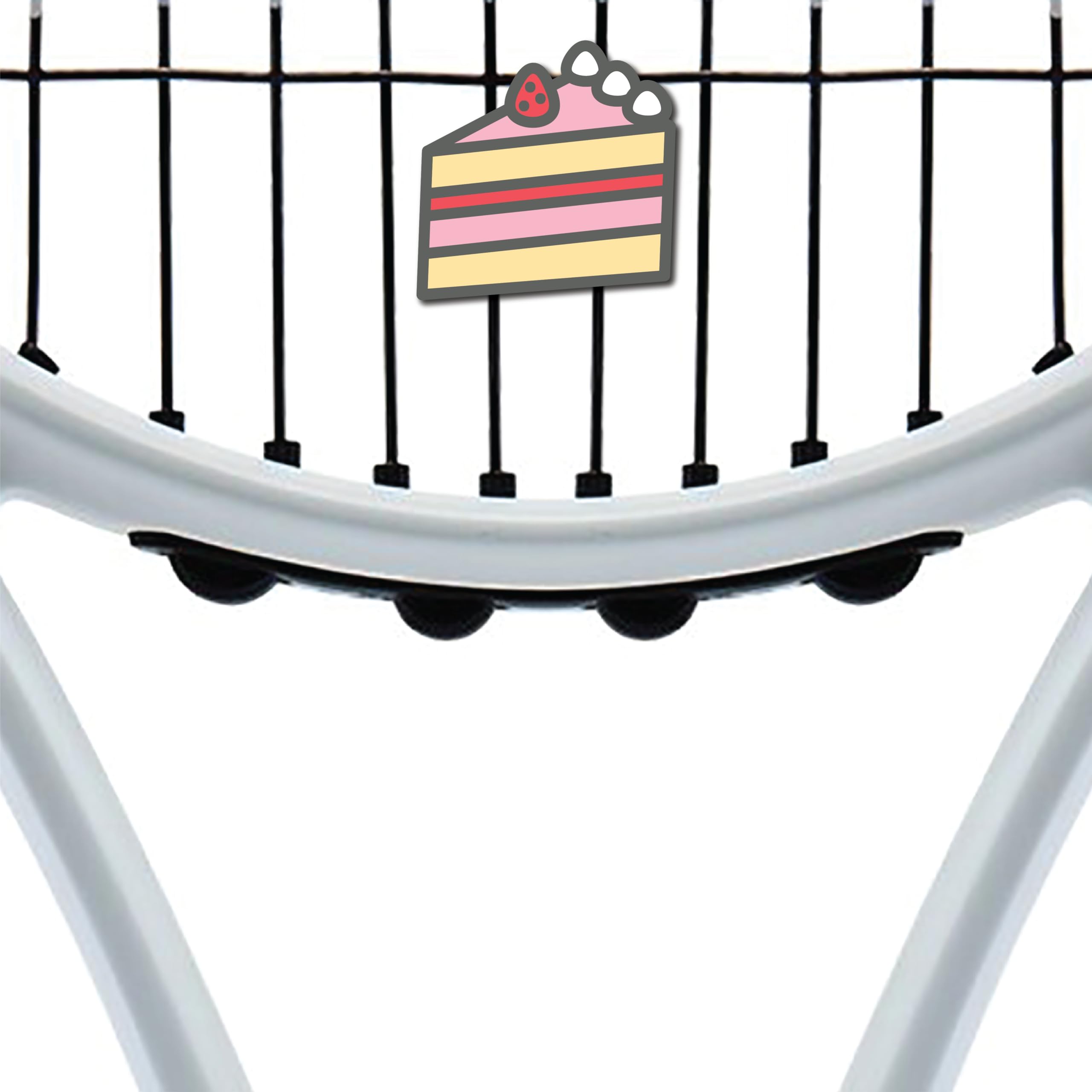 Tennis Racket Vibration Dampeners - Shock Absorbing, Reduces String Vibration for Better Control & Comfort - Universal Fit for All Racquets - 2 Pack