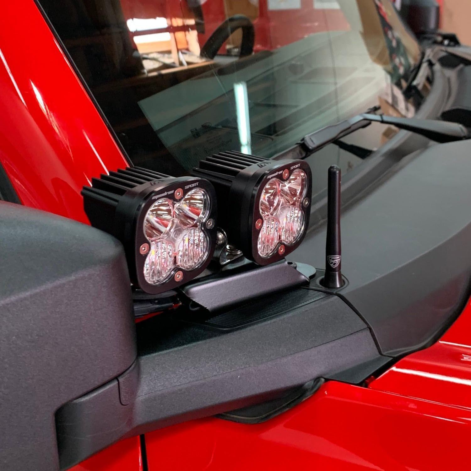 A-Pillar LED Light Bracket Kit — Ford Bronco (2021+)