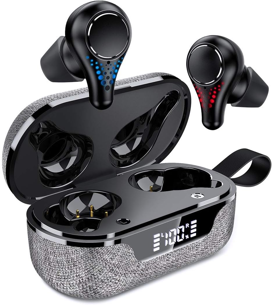 AnkePower Wireless Mini Headphones, Twins, Stereo, In-Ear, Bluetooth 5.0, for Phone and Android-T9-A69