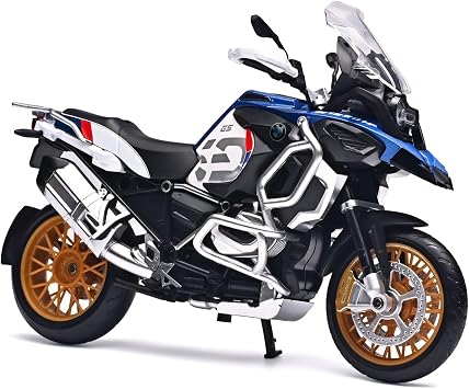 RZAPE Toy Motorcycle Model Kit, 1:12 Scale Diecast Motorcycle Toy for Kids