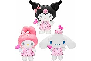Adorable Anime Cinnamoroll Trio Plush Set for Fans and Children