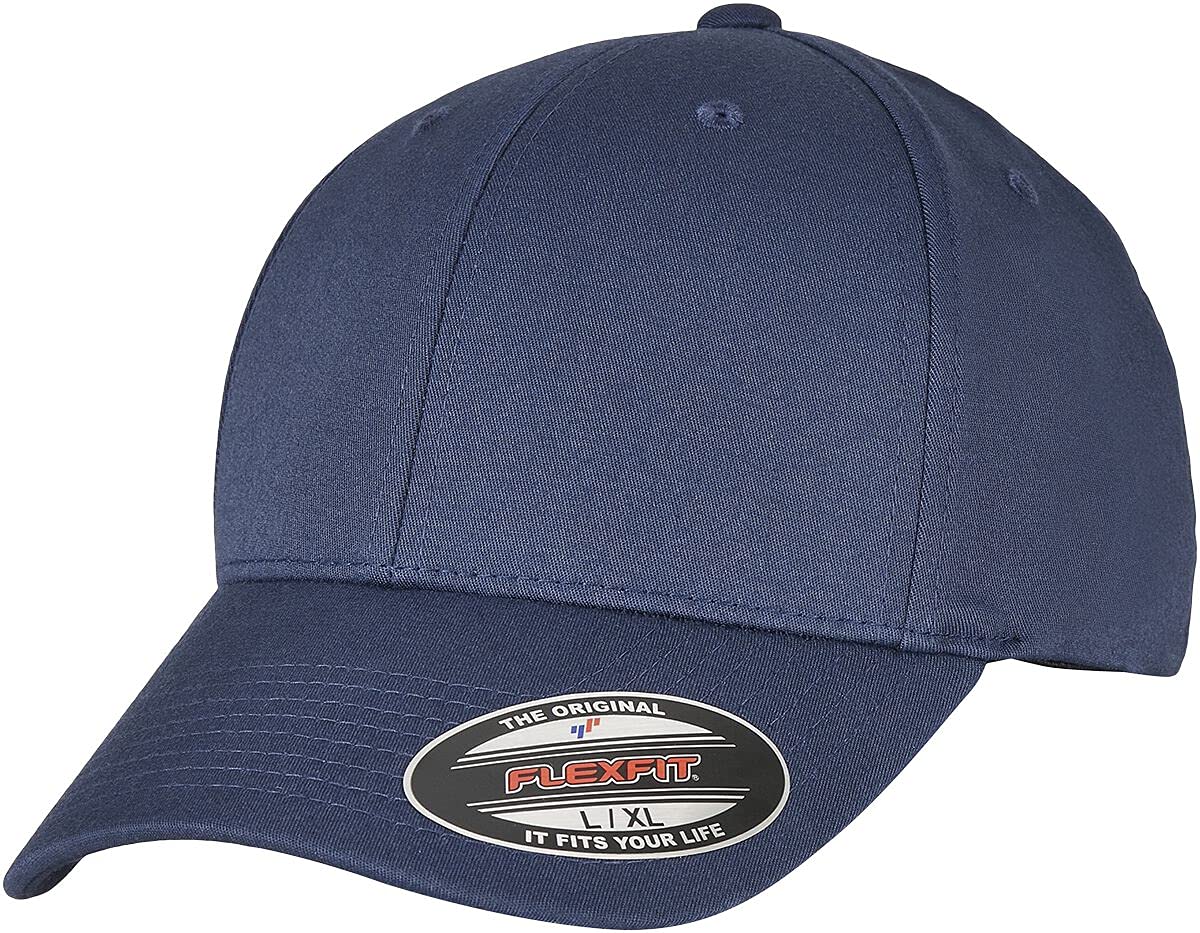 Flexfit Unisex-Adult Alpha Shape Baseball Cap, darknavy, L/XL