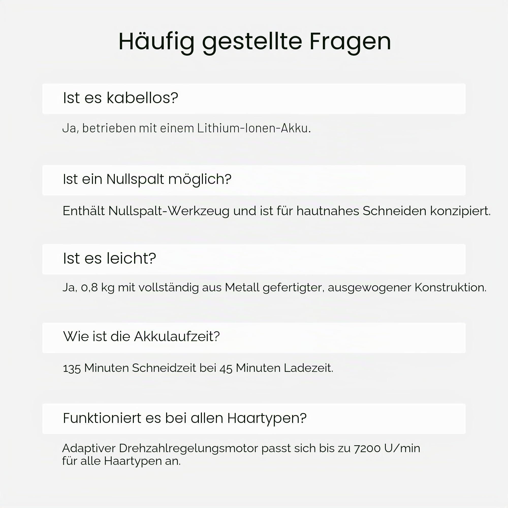 Wahl Professional Hochsichtbare Haarschneidemaschine, Präzisionsschnitt, adaptive Geschwindigkeitskontrolle, Betriebszeit von 135 Minuten