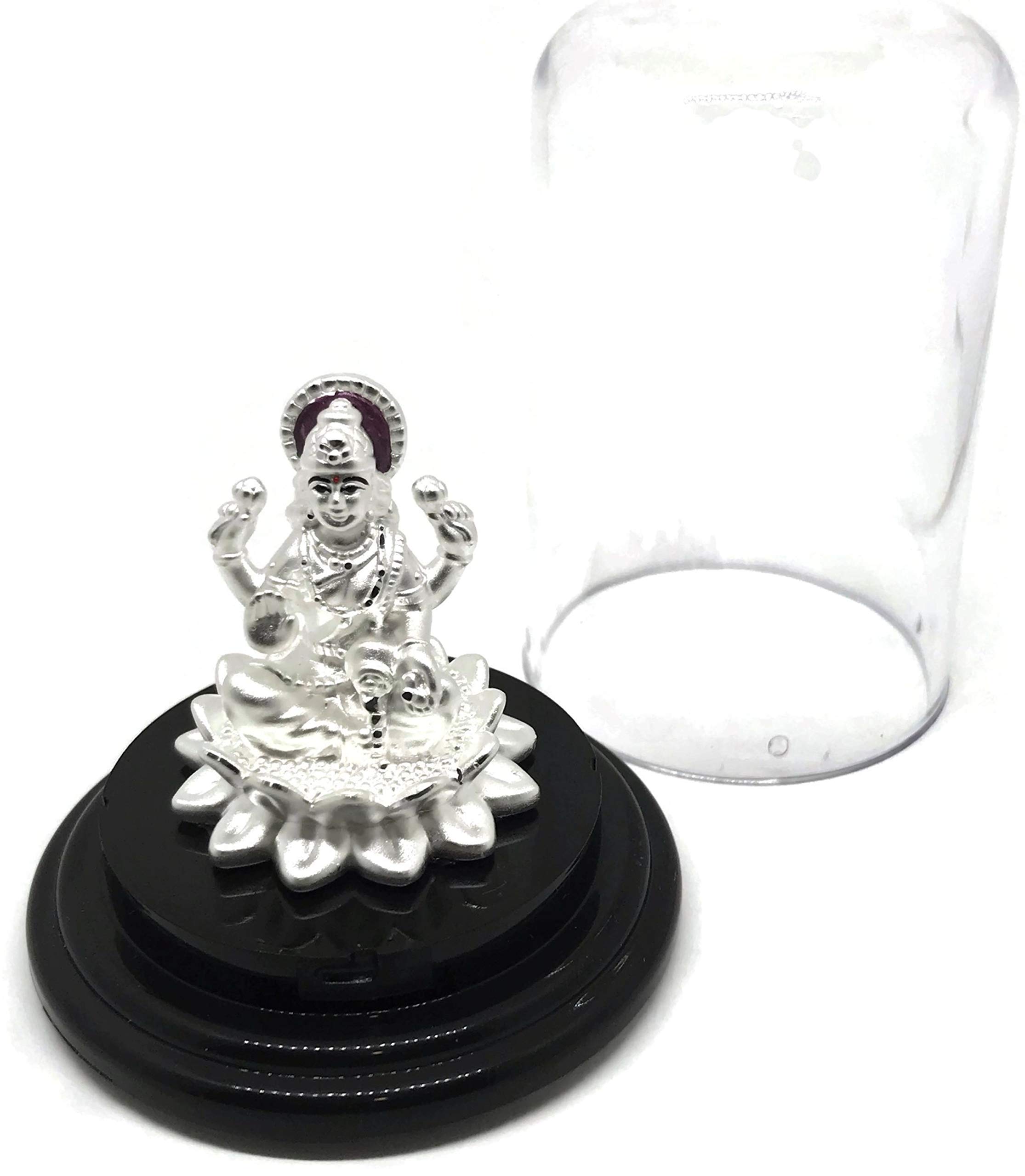 Amazon.com: Balaji LLC 999 Pure Silver Lakshmi/Laxmi Idol/Statue
