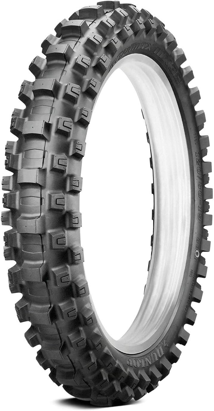 Dunlop Tires GEOMAX MX-3S 80/100-21 M Tire - All Season, All Terrain/Off-Road Tires