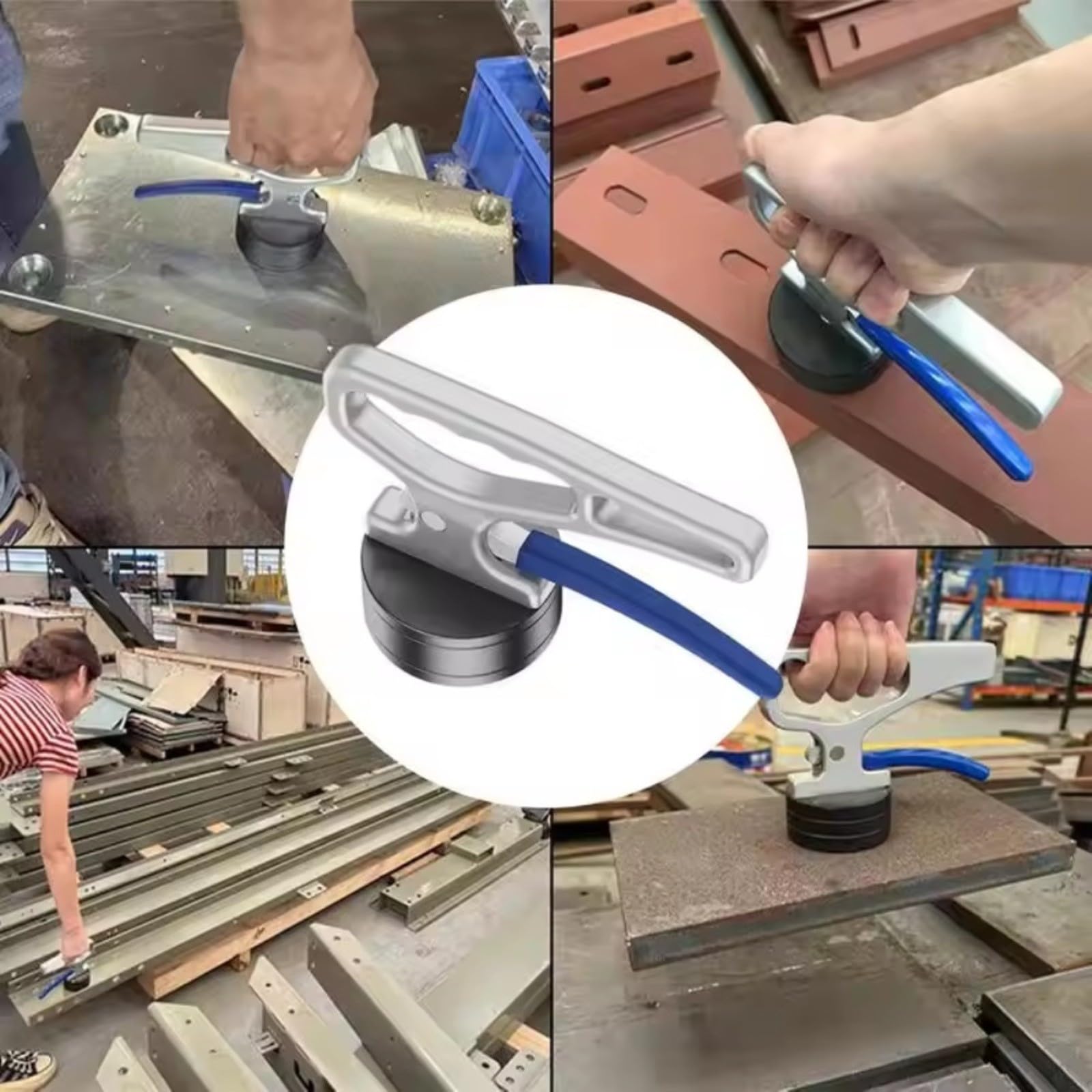 Strumento magnetico di raccolta per fogli, magnete permanente
