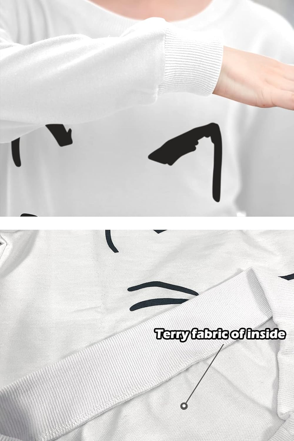 GORLYA Girl's Pullover Tops Cute Cartoon Graphic Print Sweatshirt Clothes for 4-14 Years Kids - Image 6