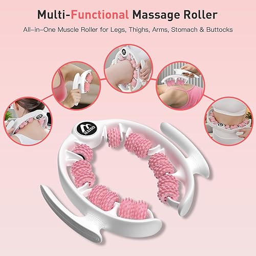 Miniatura 2 de MAIBO - Removedor de celulitis para piernas, rodillo de celulitis, herramienta de masaje de drenaje linfático, rodillo muscular de piernas,