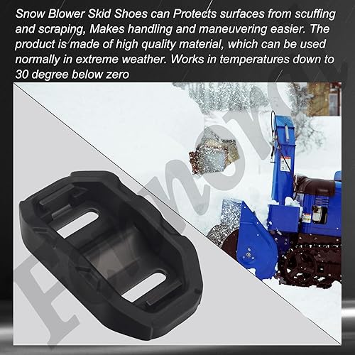 Miniatura 6 de 72603100 Kit de zapatas de nieve con accesorios de montaje compatible con sopladores de nieve Ari-ens 939003, 920001, 921005, 921006, 926027