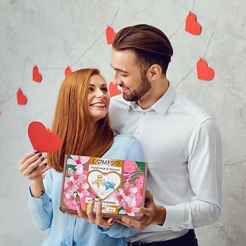 Miniatura 6 de Bombas de baño para niñas, regalos del día de San Valentín, bombas de baño para niños, baño de burbujas, juego de regalo de bomba de baño hecho a