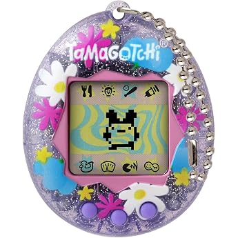 Tamagotchi Original - Bandai - Flower Perfume - Electronic Virtual Animal with Colour Display, Playing - Interactive Pet in G
