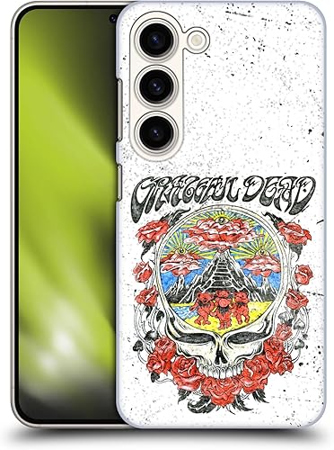 Head Case Designs Officially Licensed Grateful Dead Rose Trends Hard Back Case Compatible with Samsung Galaxy S23 5G