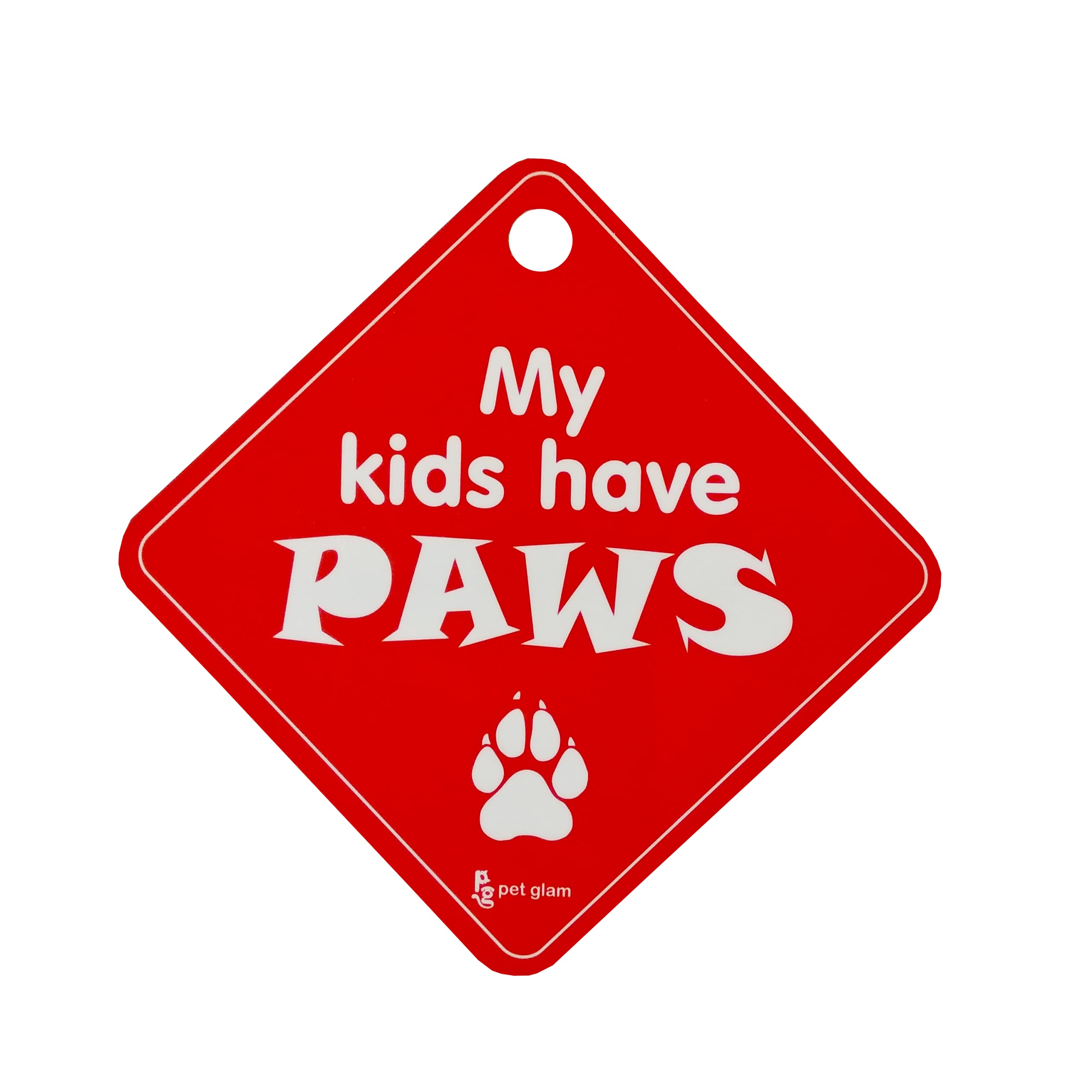 Pet Glam-Dog on Board-Car Signs for Pet Lovers-With Vaccum-Kids have paws (B07BHNPBBP) Amazon Price History, Amazon Price Tracker