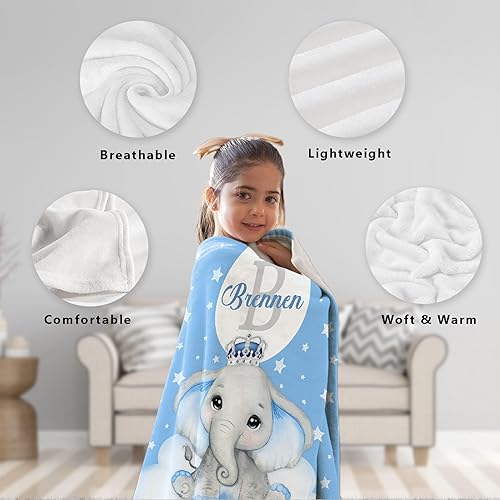 Miniatura 201 de Butterfly Custom Baby Blanket with Name Personalized Baby Blanket for Girl Boy Birthday Chirstmas Gift Customized Baby Receiving Blanket for Newborn