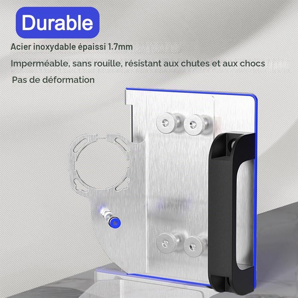 Support pour Meuleuse d'angle - Coupe Carrelage 45 Degres de Type 100 Support pour Meuleuse Angle 45 Degré Coupe Carrelage Tuyau d'Eau de 1m