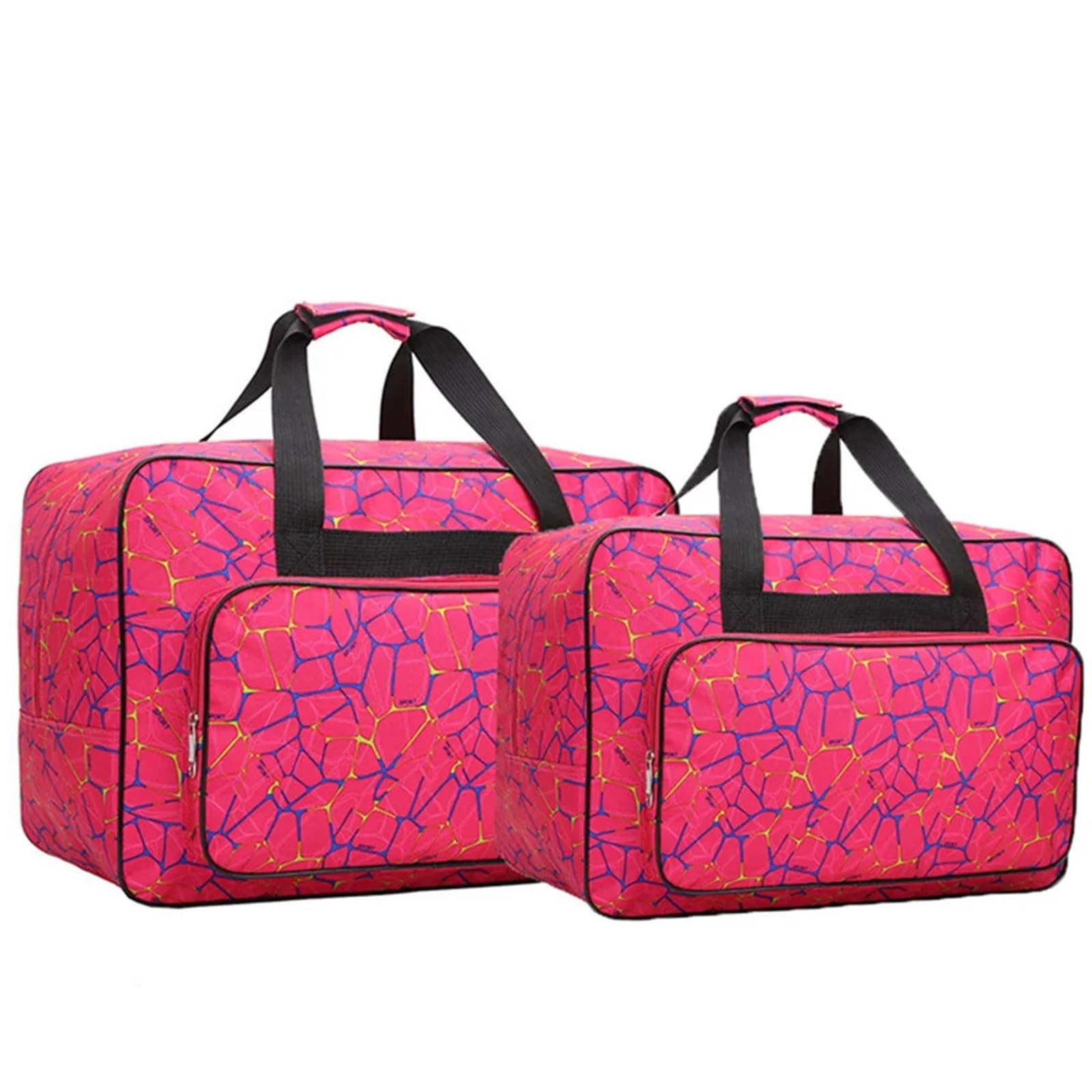 Bolsa Para Máquina De Coser Bolso de almacenamiento for máquina de coser de gran capacidad, bolsa de transporte deportiva for mujer, funda de transporte for máquina de coser(Rose red,Small)