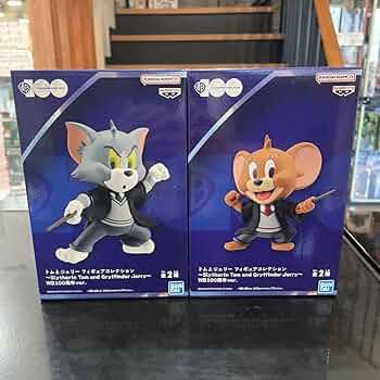 トムとジェリー 100周年記念 フィギュアセット　ハリーポッター ワーナー・ブラザース100周年記念 トムとジェリー Pop Out Art